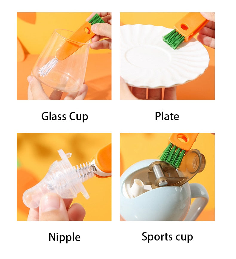 Sikunuo | Home Kitchen Easy Cleaning Brush Set