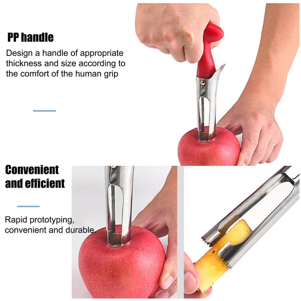 Sikunuo | Stainless Steel Apple Seed Remover Tool