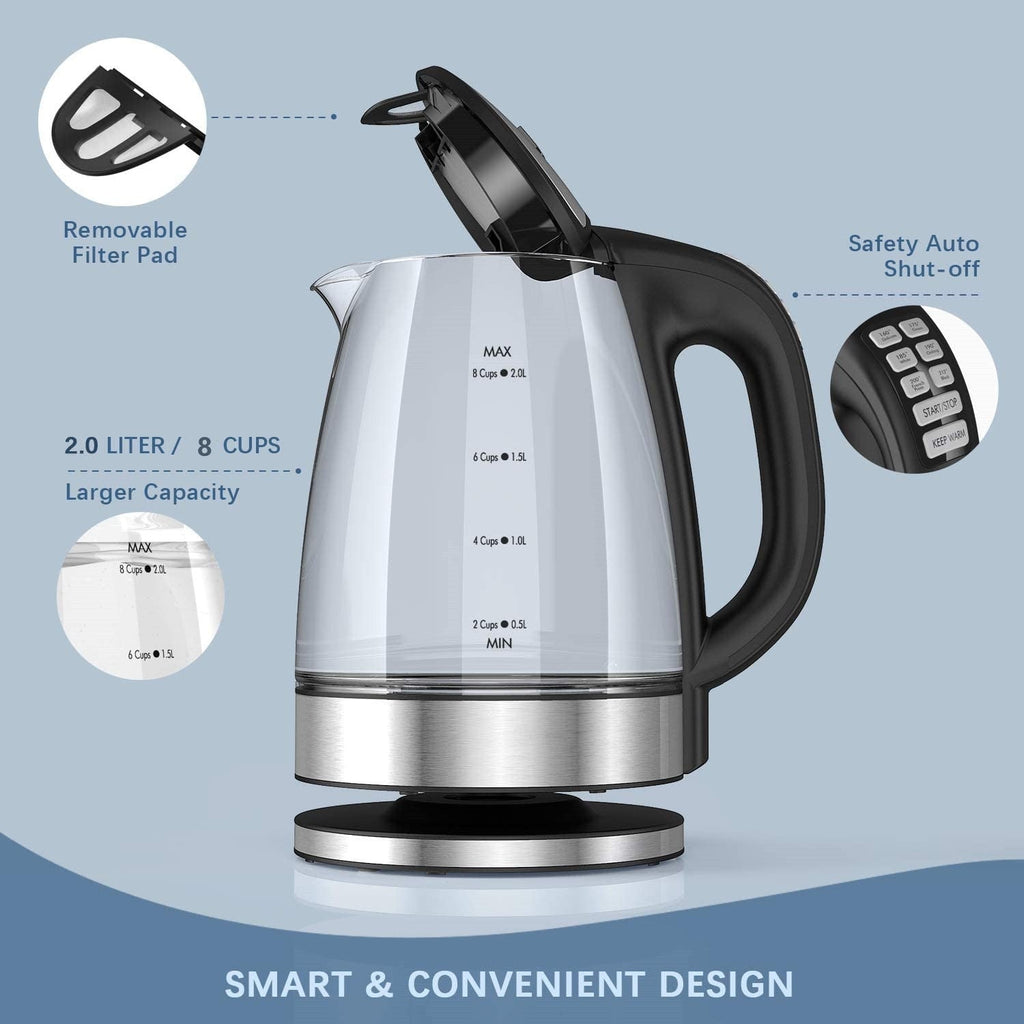 Sikunuo | Smart Auto Temperature Electric Kettle