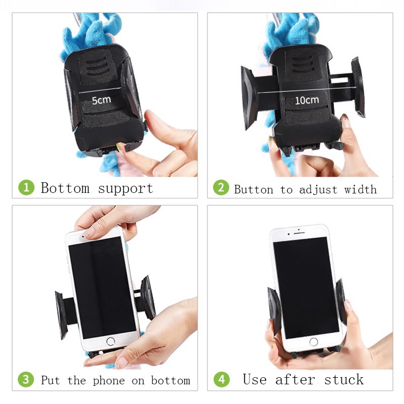 Sikunuo | Animal Neck Pillow Hands-Free Phone Holder