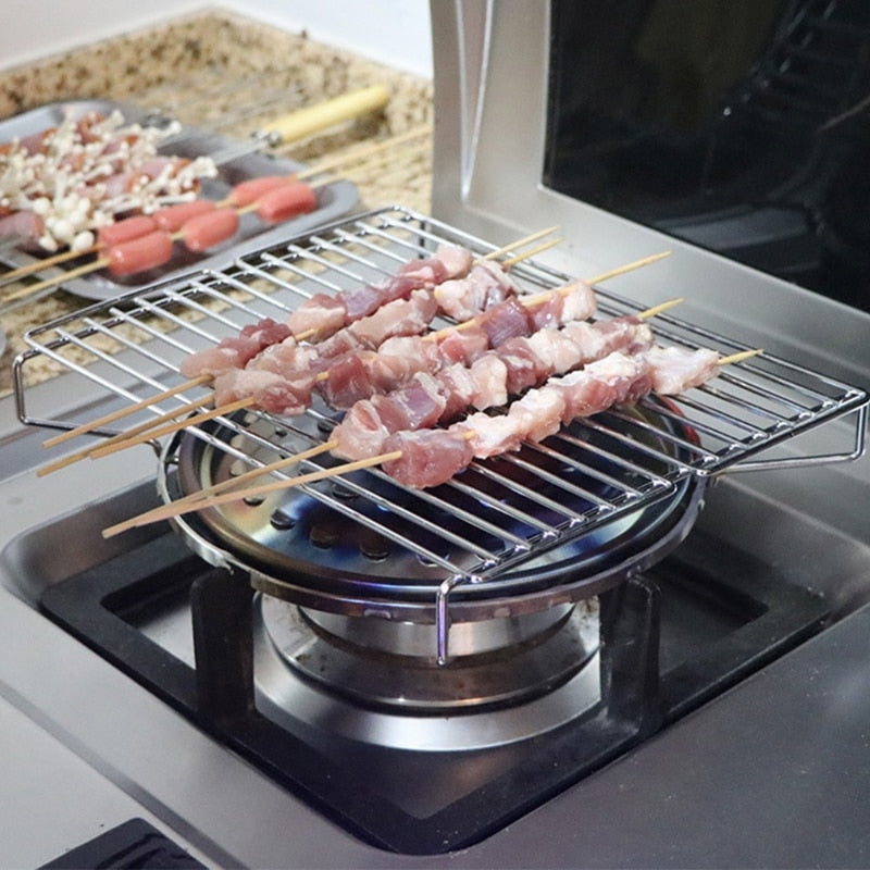 Sikunuo | Portable Gas Stove BBQ Rack