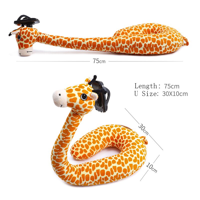 Sikunuo | Animal Neck Pillow Hands-Free Phone Holder
