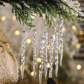 Sikunuo | 12Pcs Christmas Tree Decoration Artificial Icicles