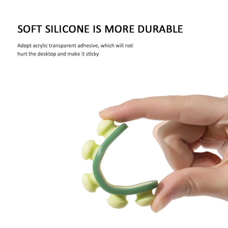 Sikunuo | Multipurpose Pastel USB Cable Organizer