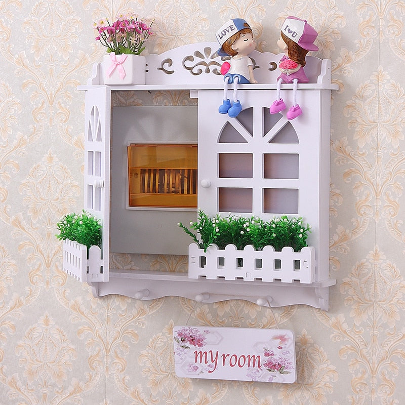 Sikunuo | Decorative Power Box Hider Storage Box