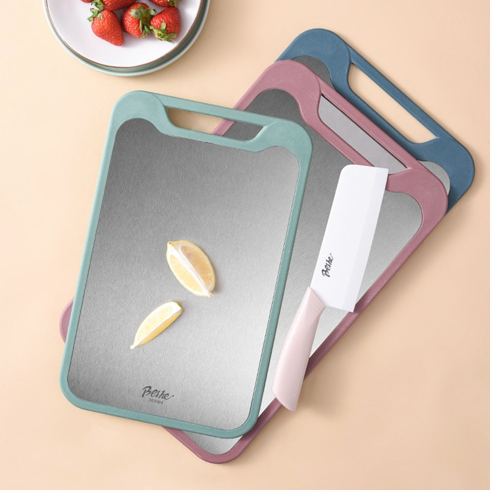 Sikunuo | 2in1 All Cut Up Double-Sided Cutting Board