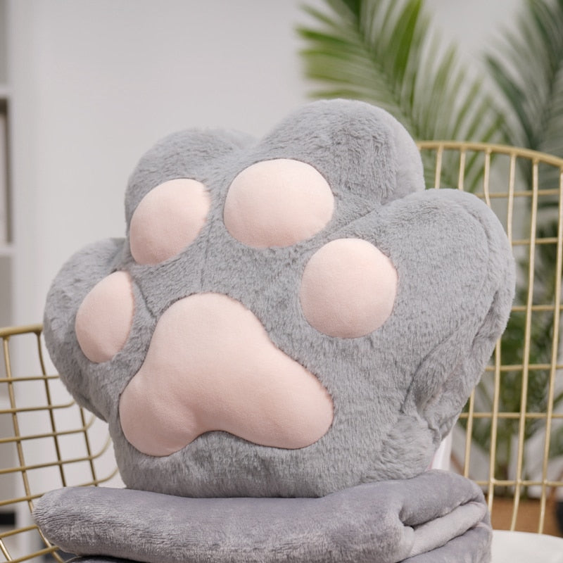 Sikunuo | Fluffy Bear Paw Hand Warmer Pillow