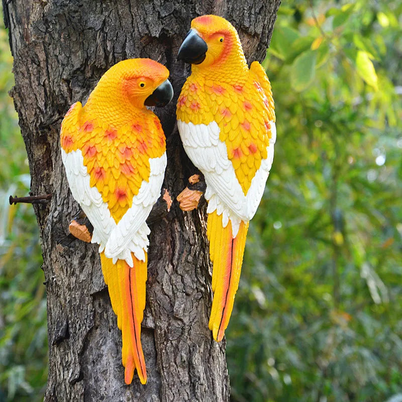 Sikunuo | Tropical Vibe Parrot Tree Decor