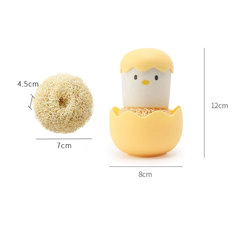 Sikunuo | Surprise Egg Kitchen Cleaning Brush