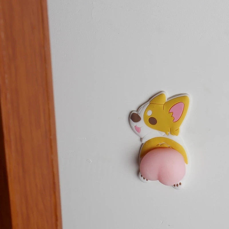 Sikunuo | 3D Cartoon Car Bumper Door Protectors