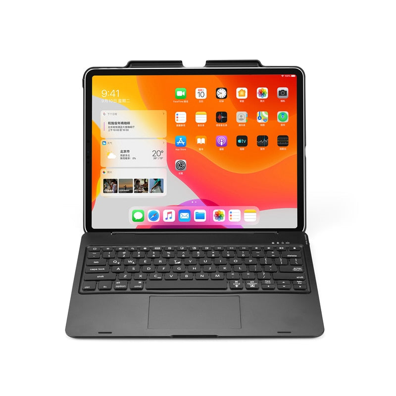 Sikunuo | Wireless Backlit Keyboard iPad Holder Case