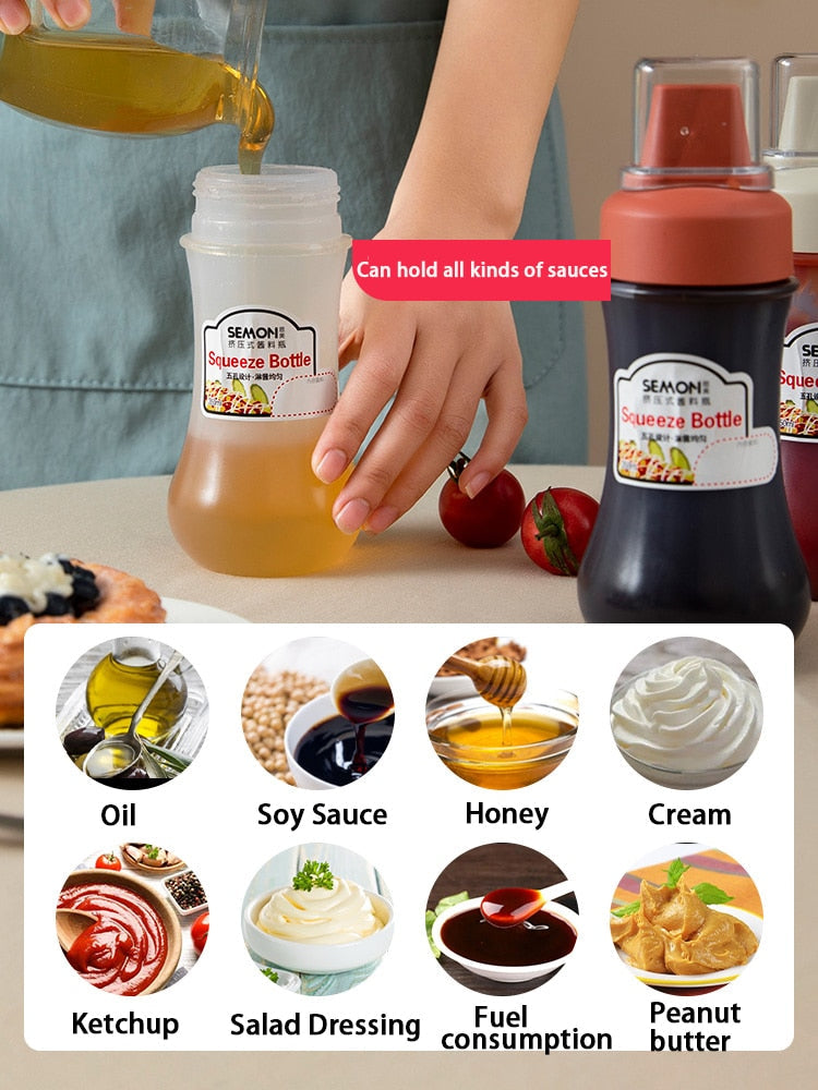 Sikunuo | Ketchup Oil Sauce Dispenser Bottle