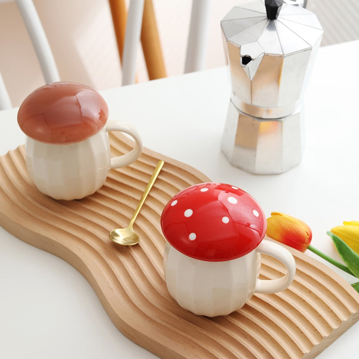 Sikunuo | Creative Ceramic Mushroom Mug