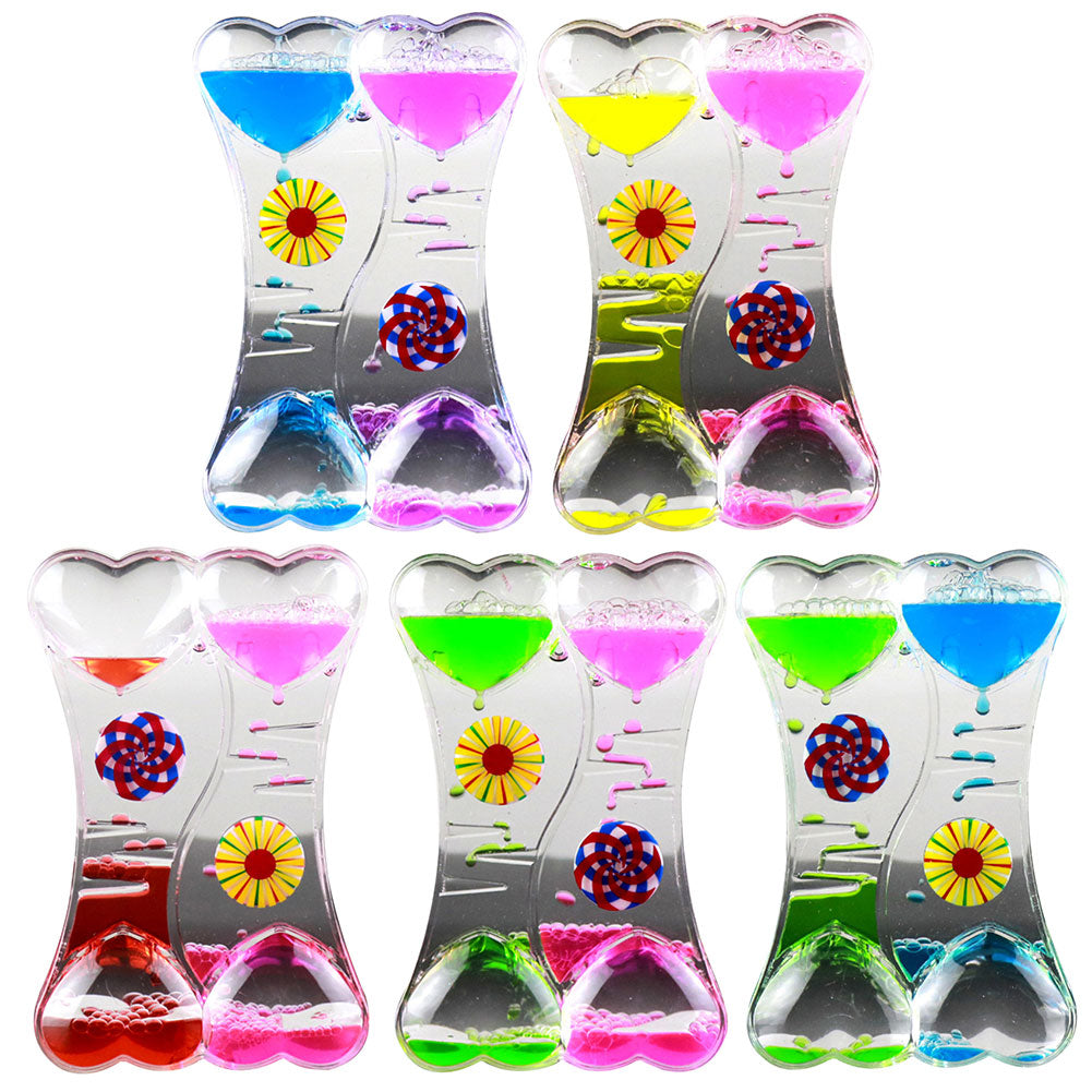 Sikunuo | Double Floating Hearts Hourglass
