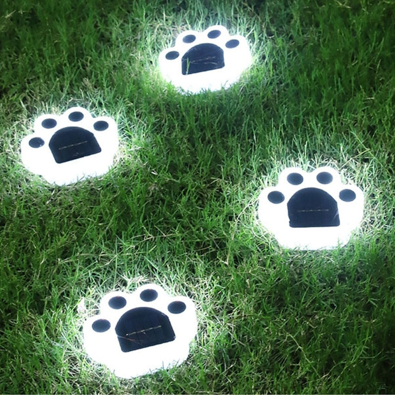 Sikunuo | Cat Paw Solar Powered Outdoor Floor Lamps