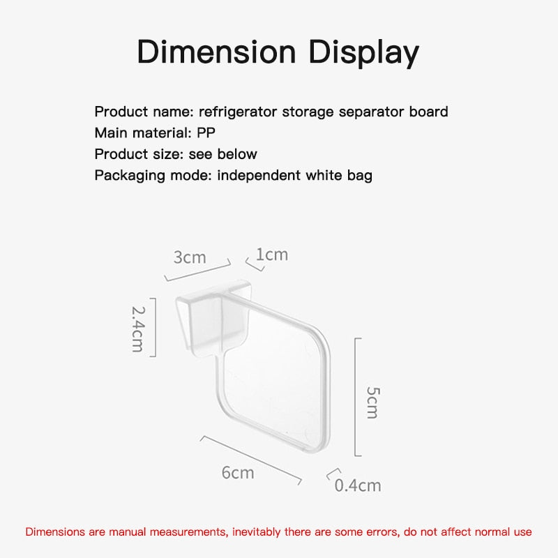 Sikunuo | Refrigerator Storage Divider Board