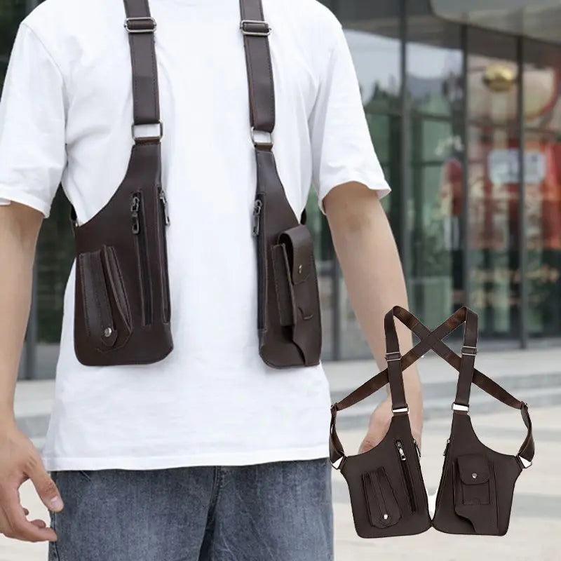 Sikunuo | Men's Anti-Theft Shoulder Bag with Multiple Compartments