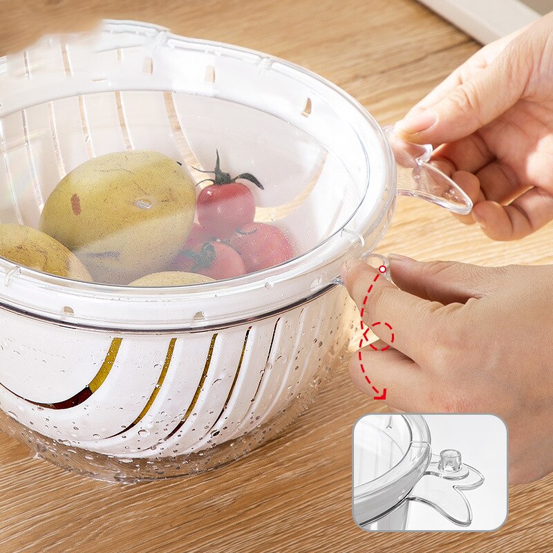 Sikunuo | Double Layer Quick Drainer Basket
