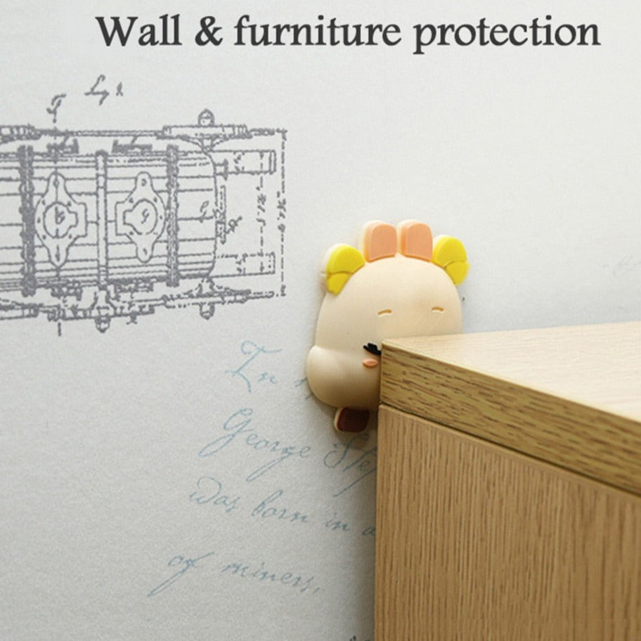 Sikunuo | Cute Animals Wall Bumper Protector Stickers