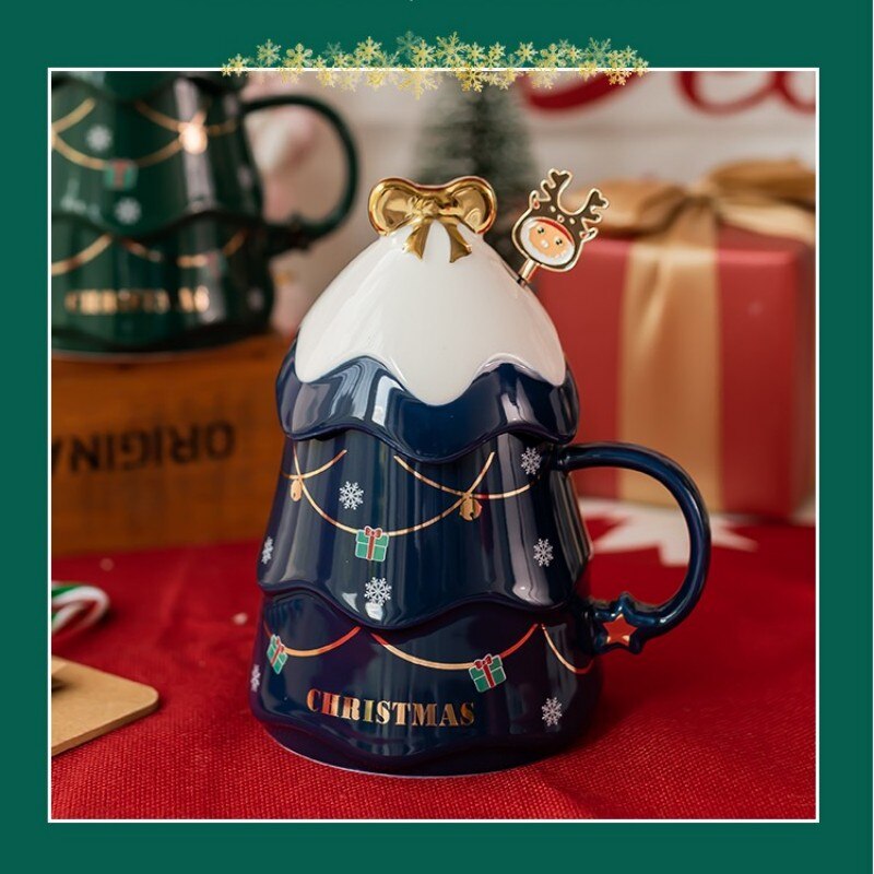 Sikunuo | 3D Creative Christmas Tree Mug