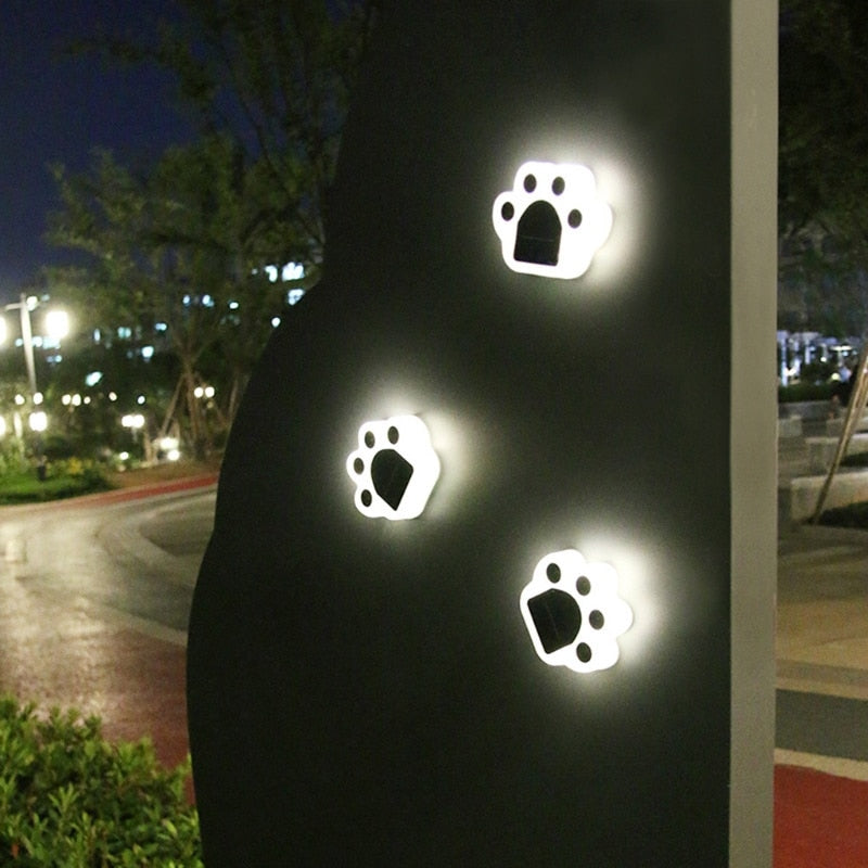 Sikunuo | Cat Paw Solar Powered Outdoor Floor Lamps