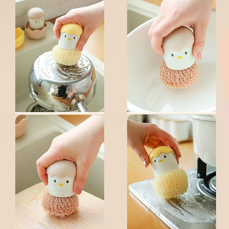 Sikunuo | Surprise Egg Kitchen Cleaning Brush