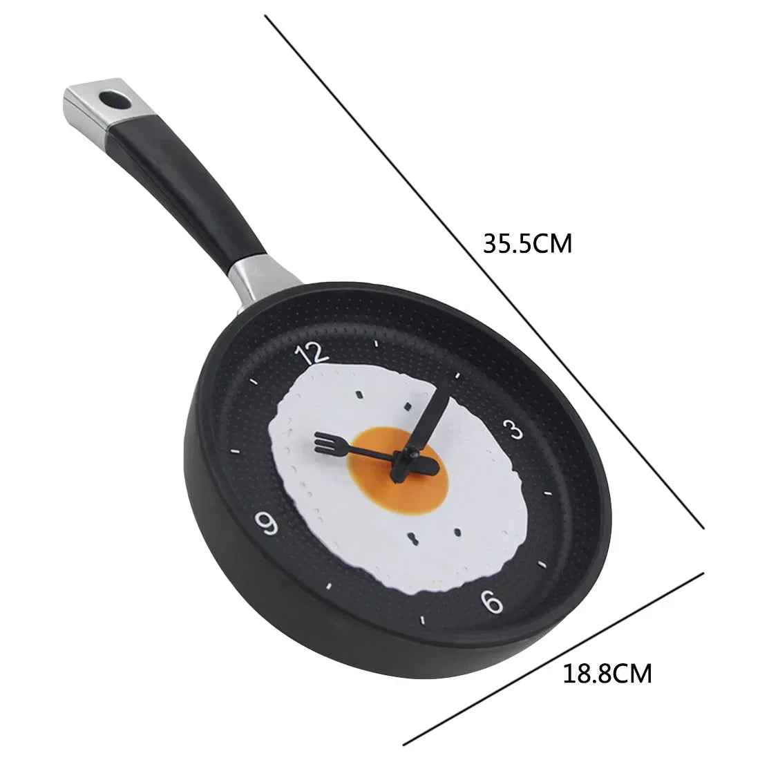 Sikunuo | Omelette Pot-Shaped Wall Clock