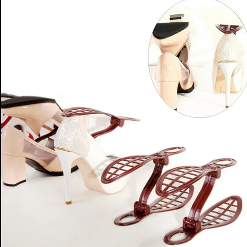 Collapsible Shoe Storage Organizer with Adjustable Design
