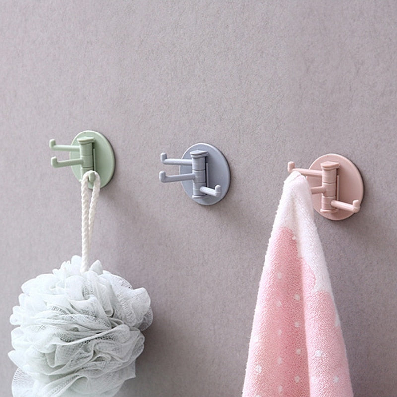 Sikunuo | Rotating Sticky Wall Hook