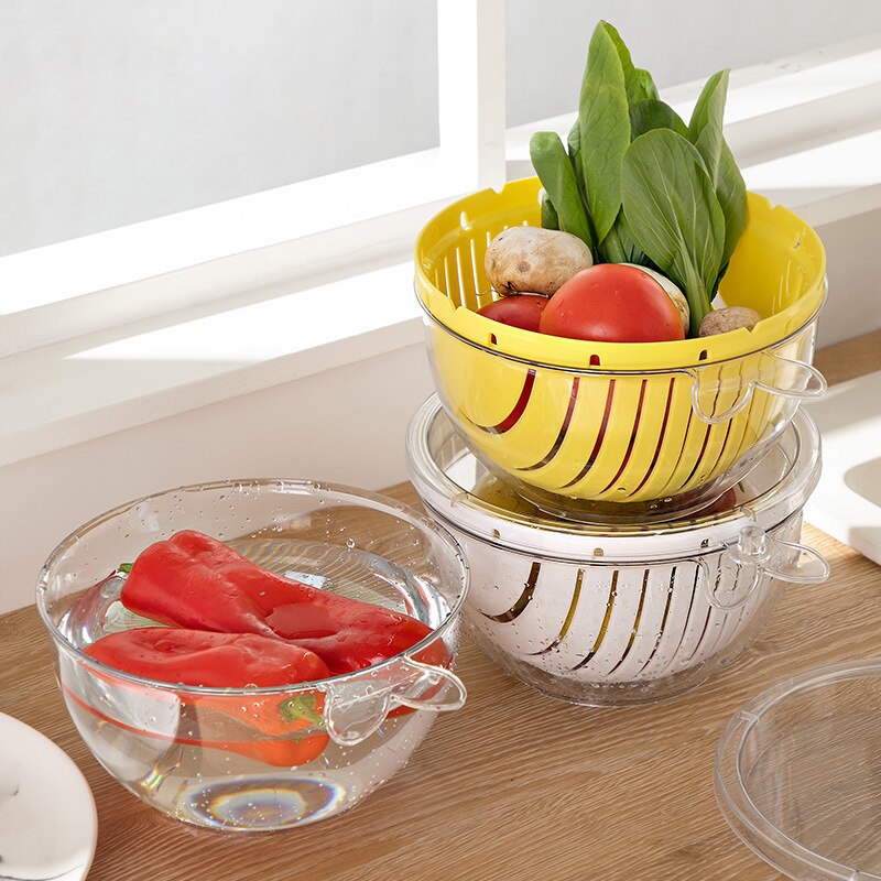 Sikunuo | Double Layer Quick Drainer Basket