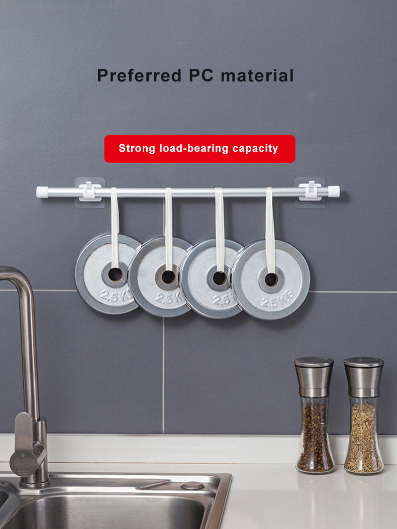 Sikunuo | Self Adhesive Curtain Rod Holder