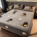 Sikunuo | Non-Slip Elastic Thick Soft Mattress Cover