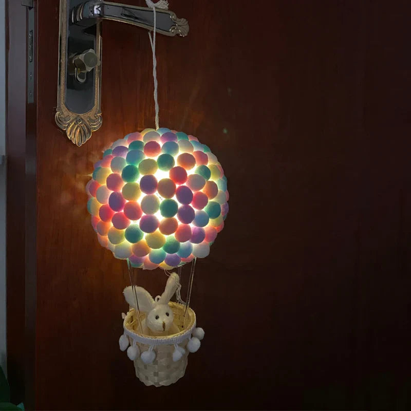Sikunuo | DIY Hot Air Balloon-Shape Flying Animals Night Lamp