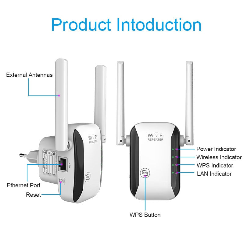 Sikunuo | Infinite Wireless Wifi Range Extender