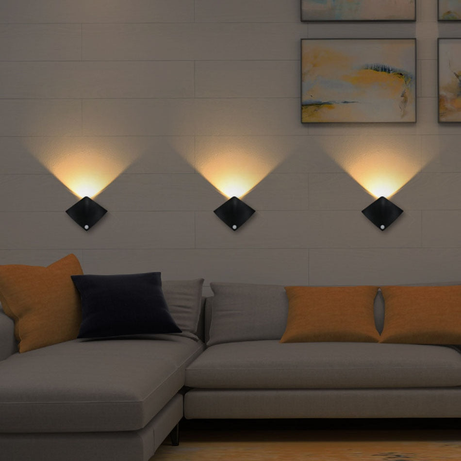 Sikunuo | Motion Sensor Wireless Indoor Wall Lamp