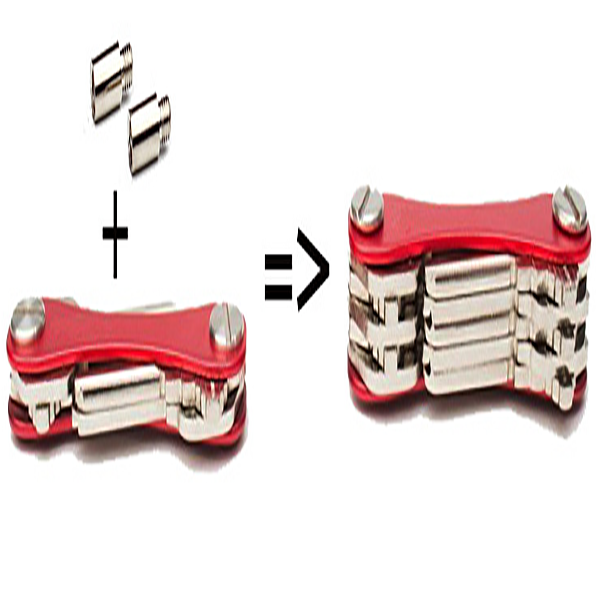 Sikunuo | Smart Compact Keychain Organizer