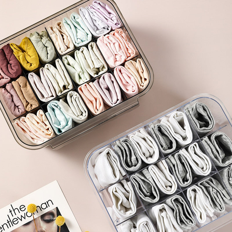 Sikunuo | Sock Sorter Under Desk Hidden Drawer