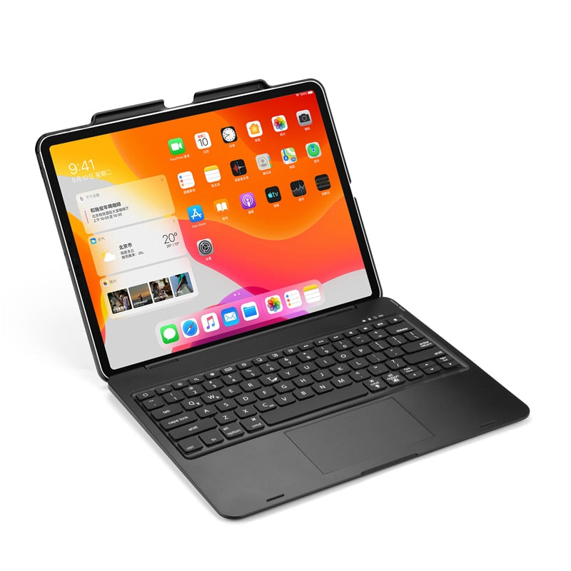 Sikunuo | Wireless Backlit Keyboard iPad Holder Case