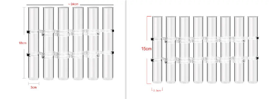 Sikunuo | Hinged-Flower vase – Flexible and elegant glass vase