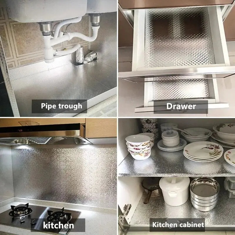 Sikunuo | Heat-resistant & oil-repellent kitchen foil – Also suitable as a splash guard