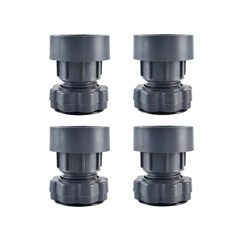 Sikunuo | Height Adjustable Washing Machine Feet – up to 94% less vibrations (Set of 4)