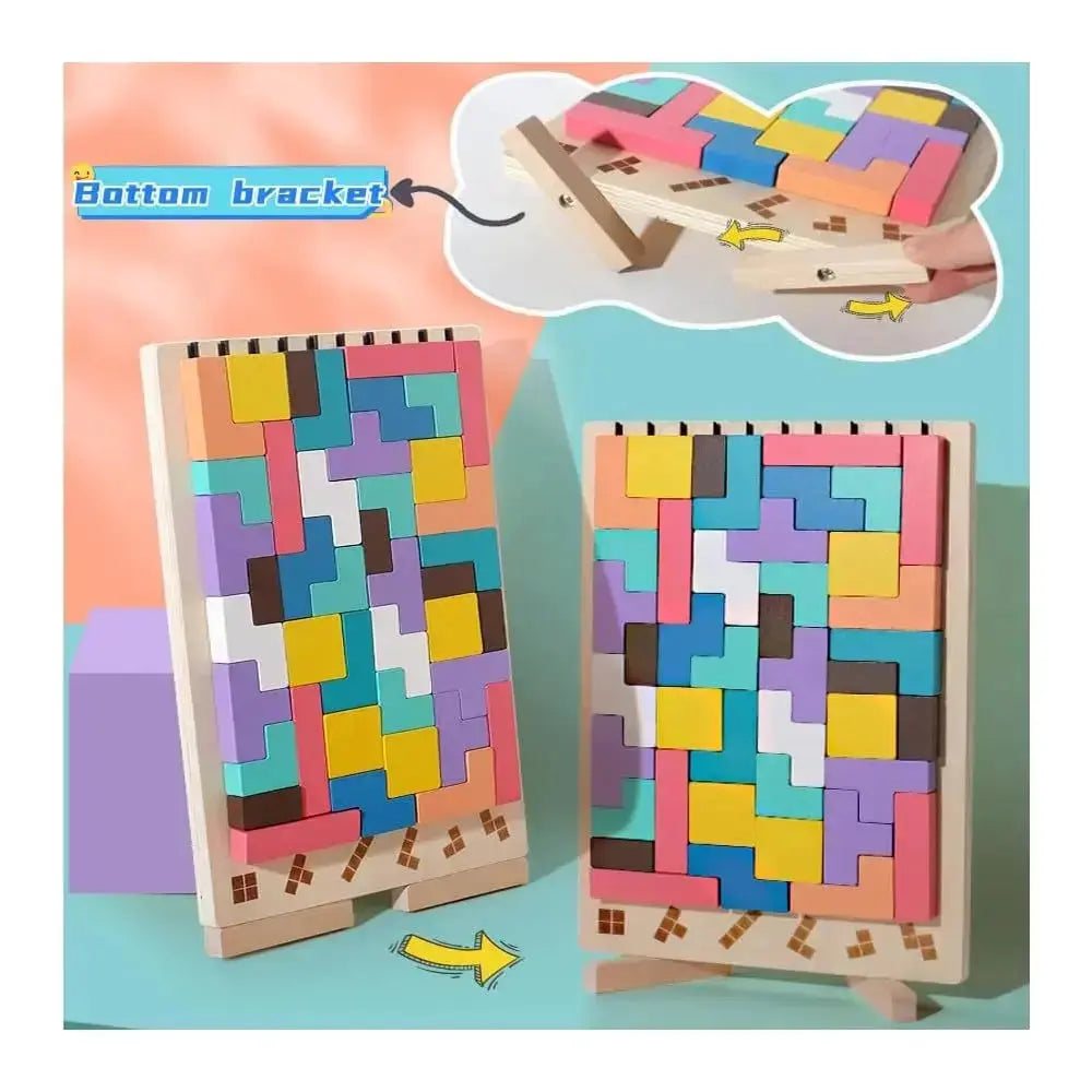 Sikunuo | Wooden stacking game to promote concentration and fine motor skills