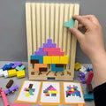 Sikunuo | Wood Stacking Game – Promotes Thinking & Creativity