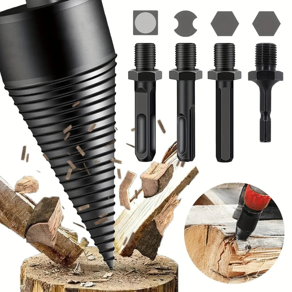 Sikunuo | Wood splitting drill set – Energy-saving splitting with drill