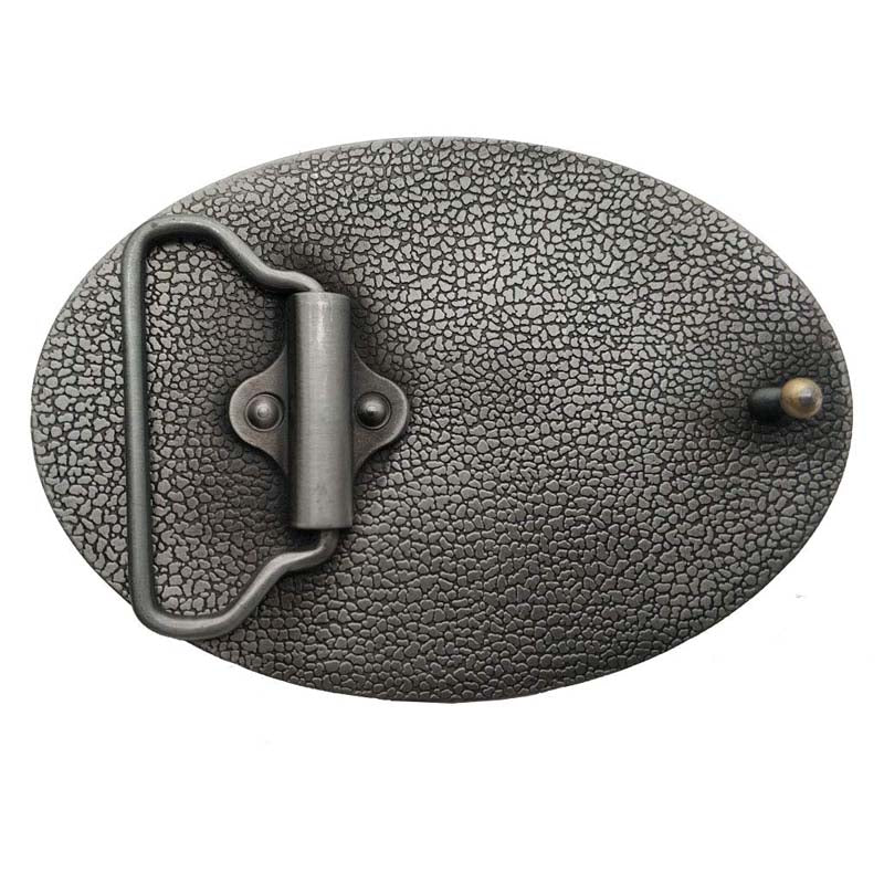 Hunting Elk Cowboy Belt Buckle