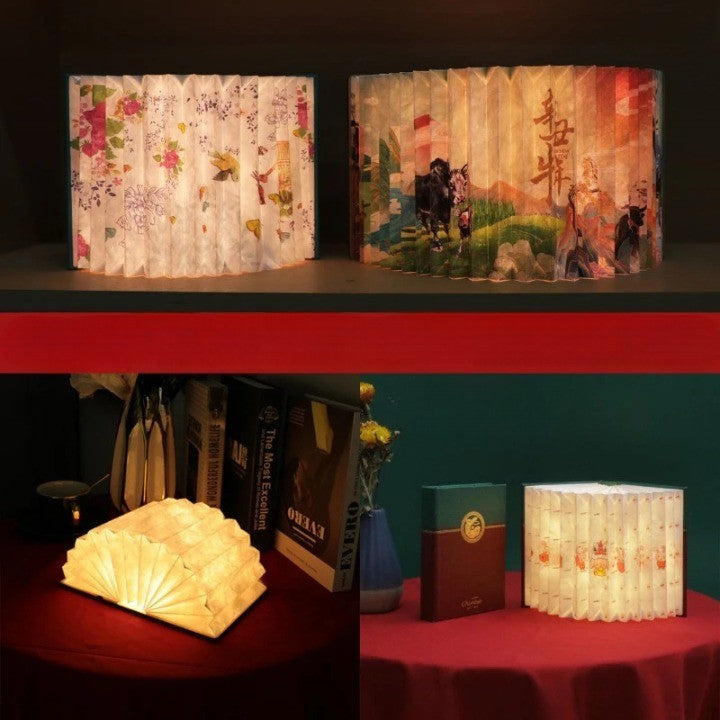 Sikunuo | Illuminated Storybook Minimalist LED Lamp