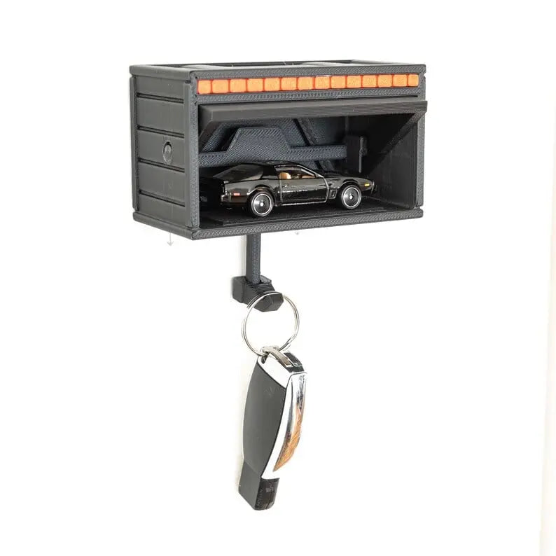 Sikunuo | Industrial Key Holder for Wall Mounting – 3D Printed Garage Look with Motion Effect