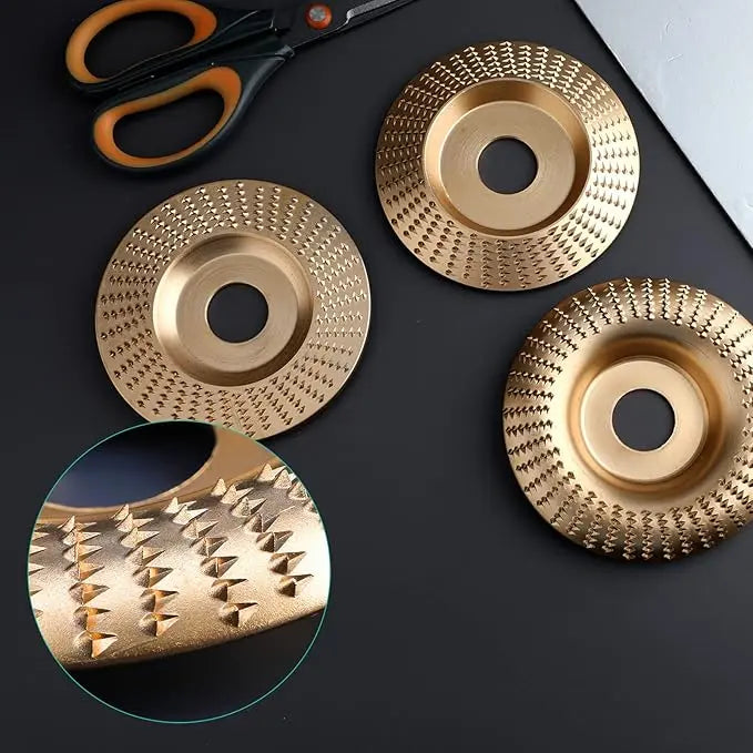 Sikunuo | 3-in-1 Sanding Disc Set for Precise Woodworking