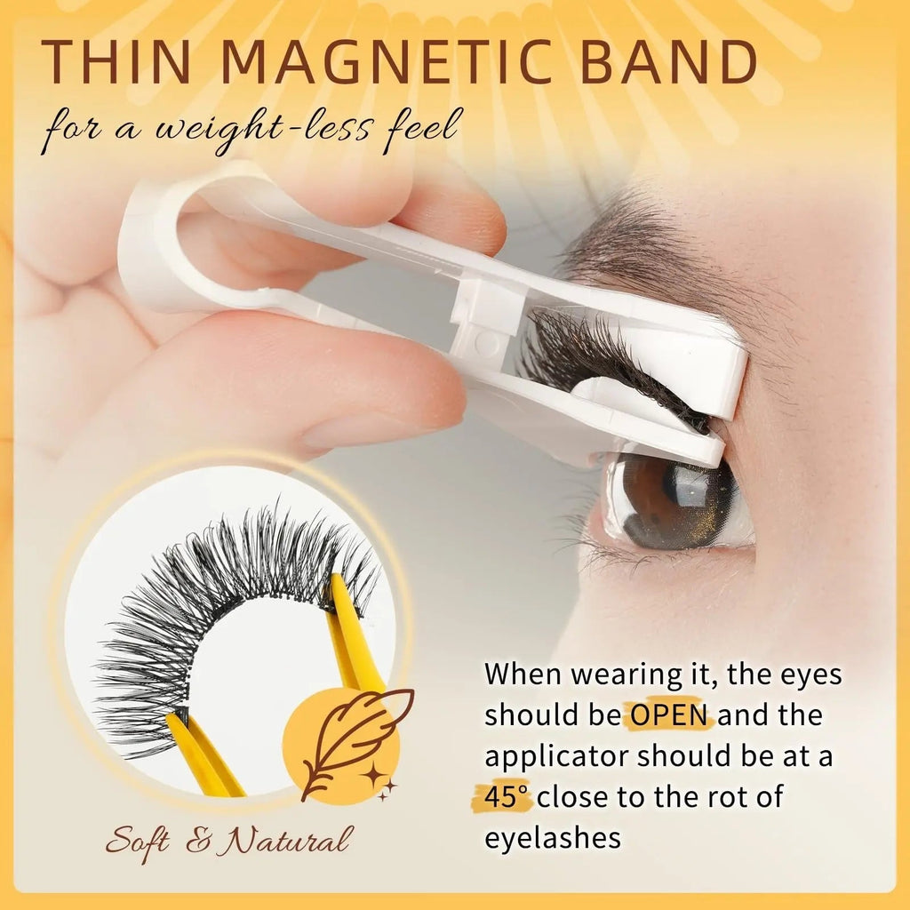 Sikunuo | Innovative Magnetic Eyelashes – no burning, no smudging