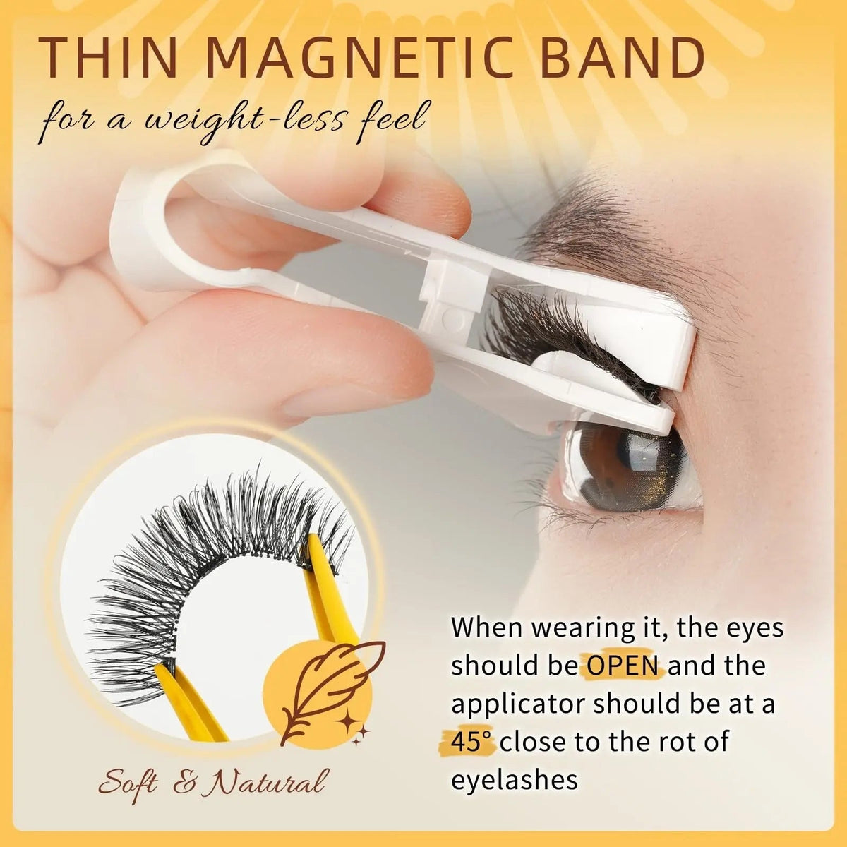 Sikunuo | Innovative Magnetic Eyelashes – no burning, no smudging